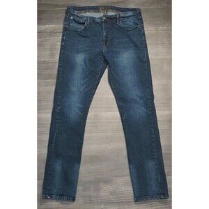 Nickel & Iron Men's 34x32 Slim Fit Jeans Dark Wash
